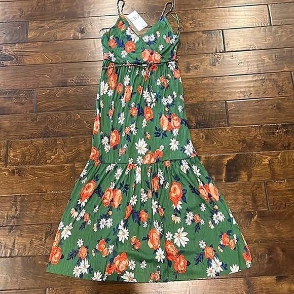 ZARA V-Neckline Long Dress NWT - Picture 15 of 16